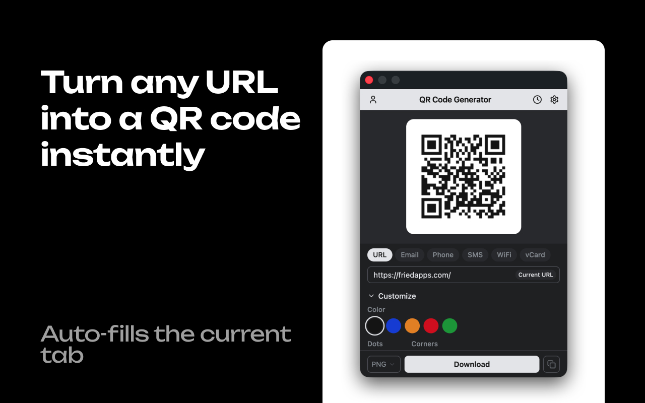 QR Code Generator screenshot