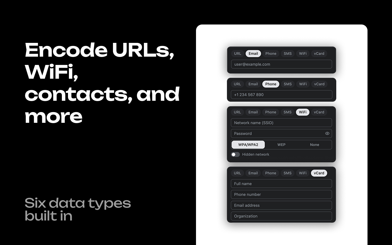 QR Code Generator screenshot